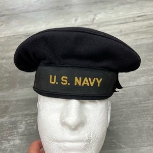 Vintage WWII U.S. Navy Beret Donald Duck Hat